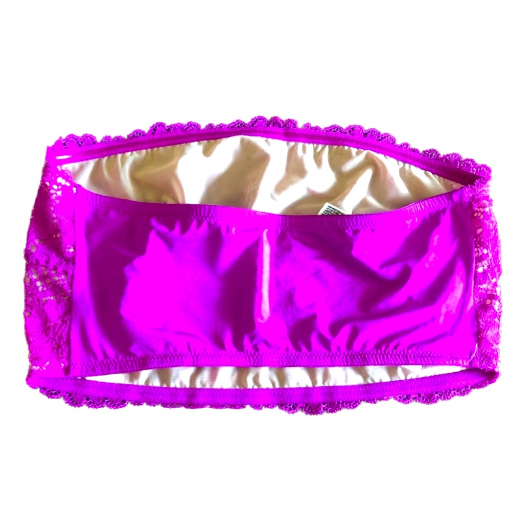 NWOT- Free People Camila Strapless Lace-Contrast Bandeau - Picture 12 of 16